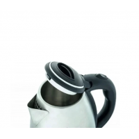 Cana Fierbator Inox, 1500W, 2 L, declansare automata, Inox/Negru