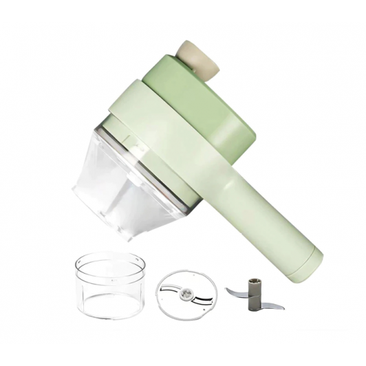 Tocator 4 in 1 Electric, fara fir, pentru Carne, Legume, Fructe, Condimente