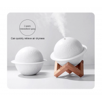 Difuzor aromaterapie in forma de planeta, umidificator, 3 tipuri de lumina, capacitate 200 ml