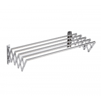 Uscator rufe din aluminiu, retractabil, cu prindere in perete