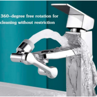Extensie robinet rotativa 1080°, moduri multiple de curgere a apei