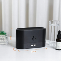 Difuzor aromaterapie, umidificator cu efect de flacara