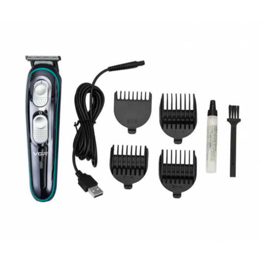 Aparat de tuns profesional V-055, 6 accesorii, Wireless