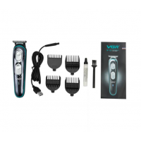 Aparat de tuns profesional V-055, 6 accesorii, Wireless