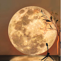 Lampă proiector luna/ pamant pentru interior cu led de 3w, cu stativ