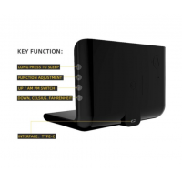 Ceas digital cu alarma si incarcare wireless pentru smartphone