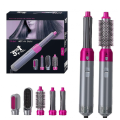 Perie de Par 5 in 1 Multifunctionala Hot Air Styler , Multiple Accesorii incluse