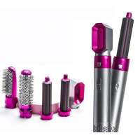 Perie de Par 5 in 1 Multifunctionala Hot Air Styler , Multiple Accesorii incluse