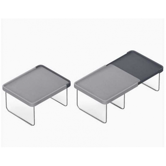 Raft extensibil, 3 picioare, lungime maxima 40cm