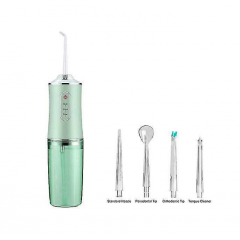 Irigator bucal cu 4 capete curatare, rezervor 220 ml