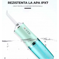 Irigator bucal cu 4 capete curatare, rezervor 220 ml