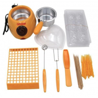 Aparat electric pentru topit ciocolata + Set Fondue – Chocolatiere