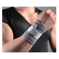 Suport elastic pentru incheietura mainii, unisex, gri