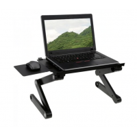 Masa laptop multifunctionala T8, reglabila, 2 ventilatoare