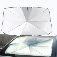 Parasolar pliabil tip umbrela pentru parbrizul masinii