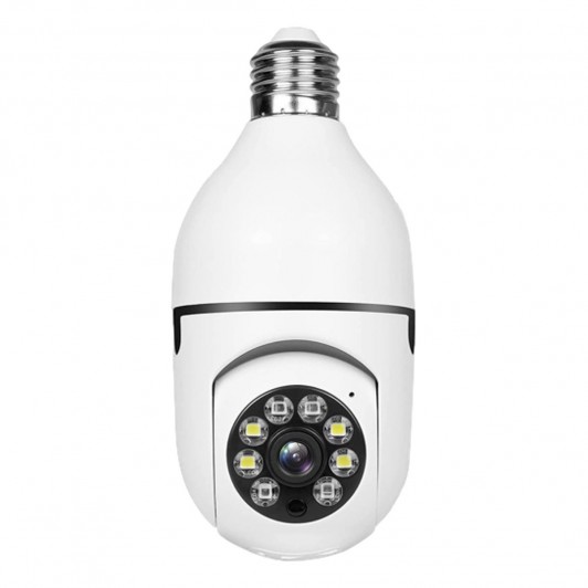 Camera video cu soclu E27, vedere nocturna