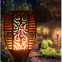 Lampa solara de gradina tip torta 58 cm
