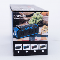 Boxa Portabila cu Bluetooth, usb, radio si panou solar
