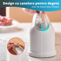 Dispenser folie alimentara, Cutter, prindere cu ventuze sau Magnet