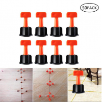 Set 50 tije refolosibile 1.5 mm sistem nivelare gresie