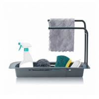 Organizator extensibil lavete, bureti, detergent, pentru chiuveta