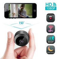Camera video Wi-Fi 1080p HD, unghi 150, NightVision, Senzor de miscare