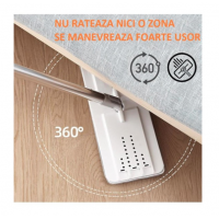 Mop cu 2 cuve pentru spalare si stoarcere