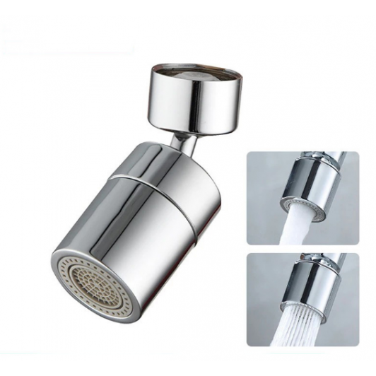 Set 2 x Cap de robinet universal rotativ 720 grade pentru bucatarie sau baie, filtru, economizor