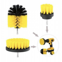Set 3 perii curatare cu adaptor pentru bormasina/autofiletanta