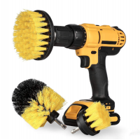 Set 3 perii curatare cu adaptor pentru bormasina/autofiletanta