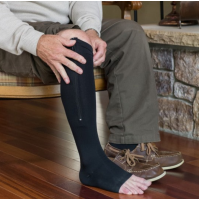 Sosete cu efect compresiv ZIP SOX, ajuta la circulatia sanguina in picioare, inchidere cu fermoar
