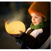 Lampa de Veghe Balena cu lumina calda pentru nopti linistite
