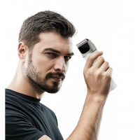 Trimmer de par reincarcabil cu perie de curatare si ulei inclus