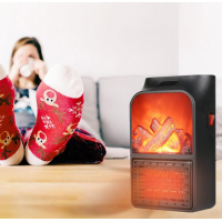 Aeroterma portabila semineu cu telecomanda, putere 500 W Aeroterma portabila semineu cu telecomanda, putere 500 W