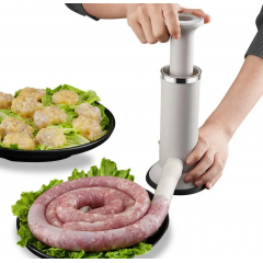 Masina de umplut carnati verticala, manuala, usor de utilizat Masina de umplut carnati verticala, manuala, usor de utilizat