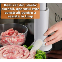 Masina de umplut carnati verticala, manuala, usor de utilizat