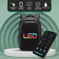 Ghiozdan smart cu ecran LED, afisaj color, diverse compartimente
