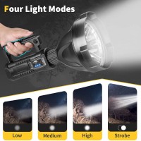 Lanterna LED cu trepied, putere foarte mare, generatie LED noua, USB