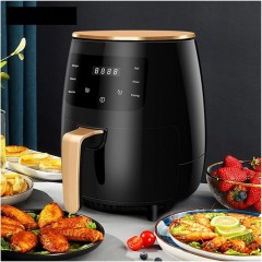 Air Fryer, friteuza cu aer cald, 6l, 2400W, afisaj digital, control tactil