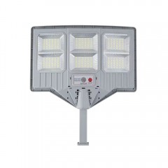 Lampa solara stradala 150W, cu telecomanda, 108 LED-uri, cu suport si senzor de miscare, JG-706