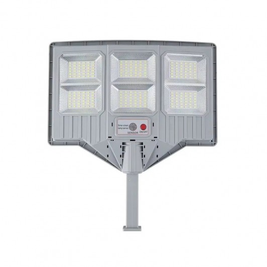 Lampa solara stradala 150W, cu telecomanda, 108 LED-uri, cu suport si senzor de miscare, JG-706