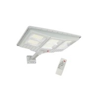 Lampa solara stradala 150W, cu telecomanda, 108 LED-uri, cu suport si senzor de miscare, JG-706