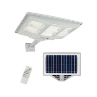 Lampa solara stradala 150W, cu telecomanda, 108 LED-uri, cu suport si senzor de miscare, JG-706