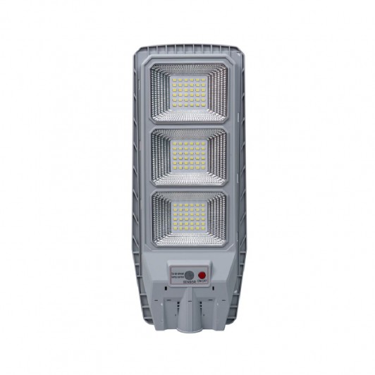 Lampa solara led cu incarcare solara, 100W, IP65, panou incorporabil, JG-803