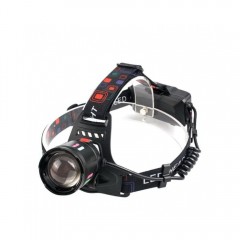 Lanterna de cap cu zoom telescopic, 20w, raza de actiune 500m