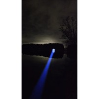 Lanterna LED tactica de mana, baterie de inalta calitate 15000 mAh, COB, zoom puternic pana la 900m
