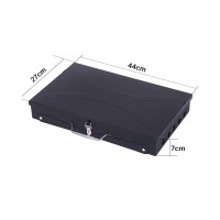 Gratar Portabil, Pliabil, Tip Servieta, cu Accesorii pentru Gatit Incluse, Metal, 46x43x26 cm