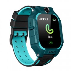 Ceas Smartwatch pentru copii, Smart Wear, Masoara Pasii, slot SIM, urmarire LBS, impermeabil, Verde