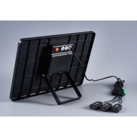 Set 2 lampi suspendate cu panou solar, portabile, camping, drumetii si pescuit, IP65, rezistente apa