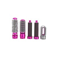 Uscator de par 5 in 1, capete interschimbabile, perie cu aer cald, filtru de aer, 1100W